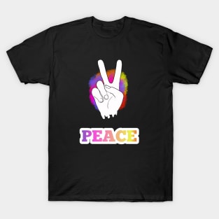 peace  hand T-Shirt